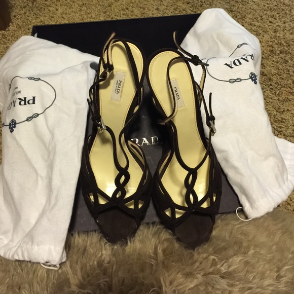 Prada wedges