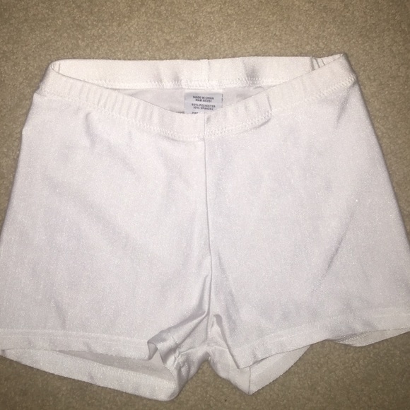 White dance spandex