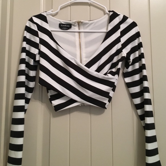Bebe fancy crop top