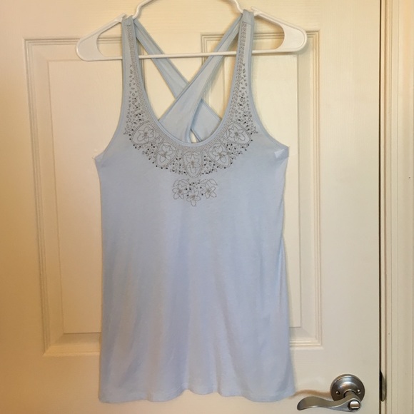 American Eagle Light Blue Tank