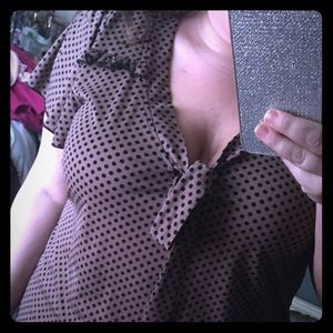 Polka Dot Blouse