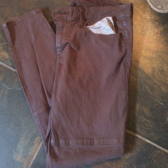 Gap brown skinny jean