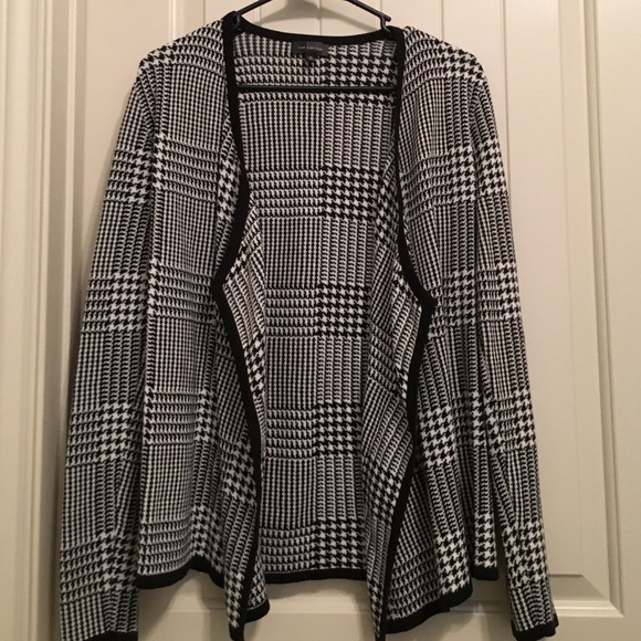 The Limited houndstooth cardigan