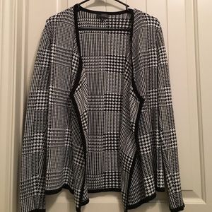 The Limited houndstooth cardigan
