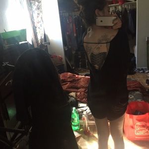 UO écote Slouchy long sleeve romper