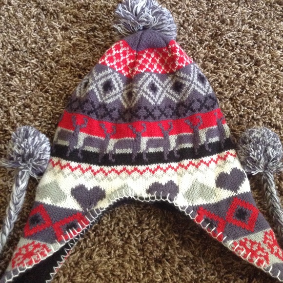 Reindeer Winter Hat - Picture 2 of 2
