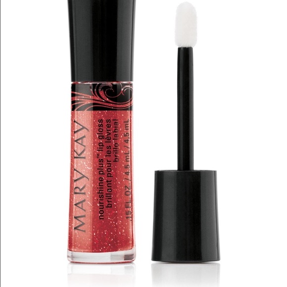 NIB Mary Kay Nourishine Lip Gloss - Red Passion