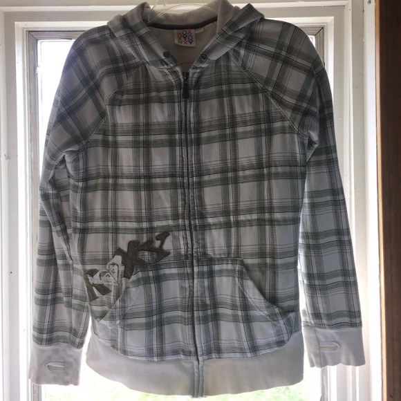 Roxy thick zip-up hoodie