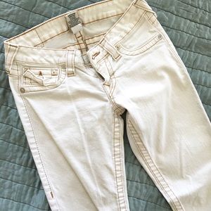 True Religion White Jeans
