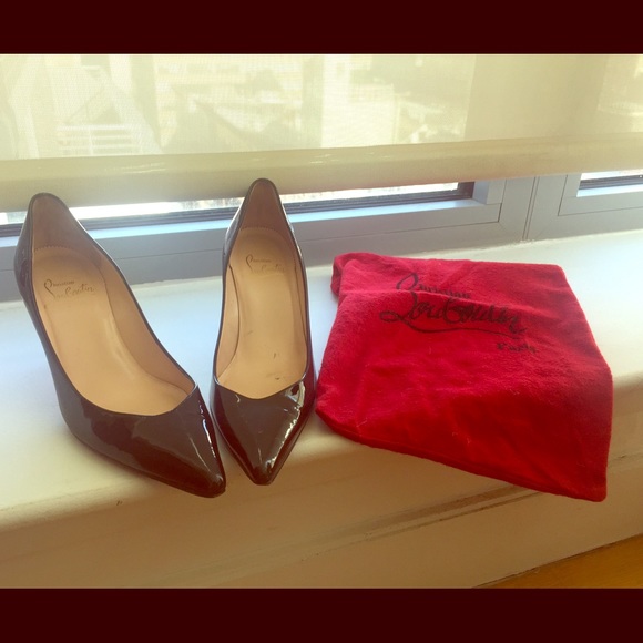 Christian Louboutin Shoes - Christian Louboutin Black 1" Heels