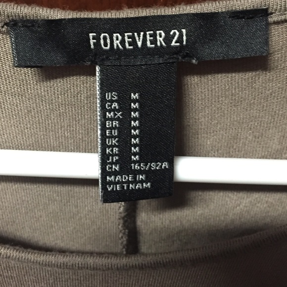 Nude Colored Forever 21 Tank Top Dress - Picture 2 of 3