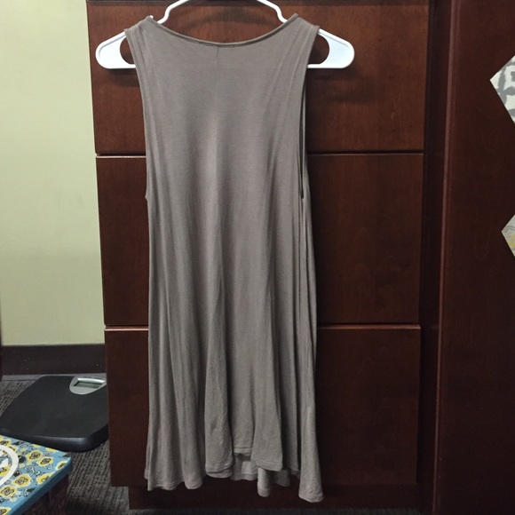 Nude Colored Forever 21 Tank Top Dress - Picture 3 of 3