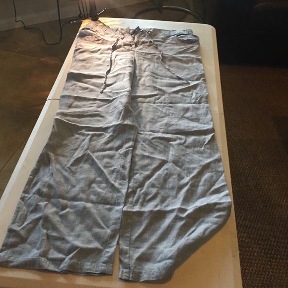 Blue Linen pants