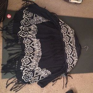 Flying tomato brand fringe cardigan