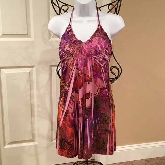 VERY CUTE HALTER DRESS - Picture 1 of 4