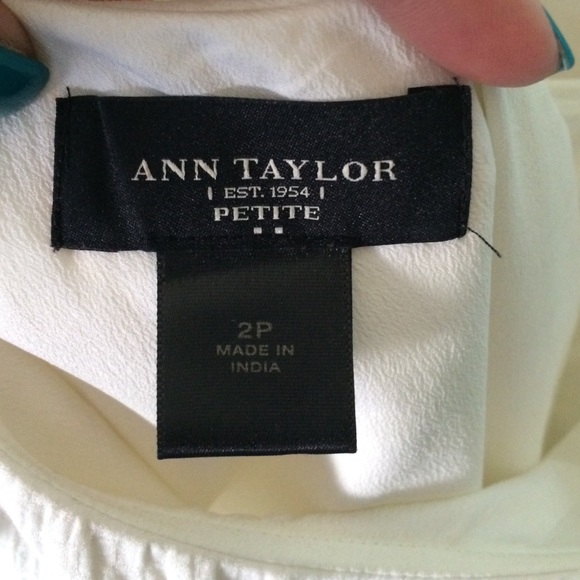 Ann taylor one shoulder dress - Picture 3 of 4