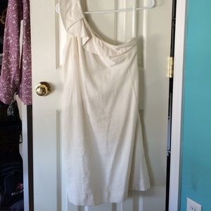 Ann taylor one shoulder dress
