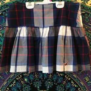 Hollister plaid skirt
