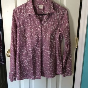 Jcrew factory floral button down