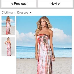 Venus tie dye Maxi Dress