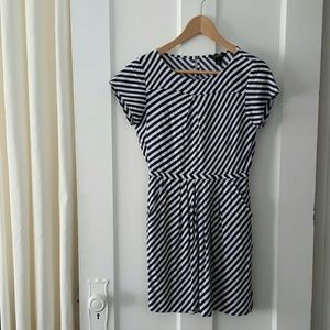 J.Crew casual striped dress, with pockets