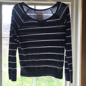 Long sleeve striped shirt