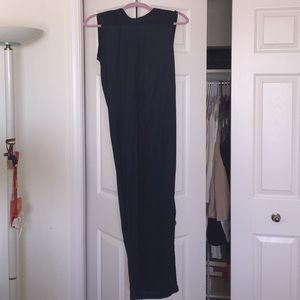 Brand new navy t-shirt maxi dress
