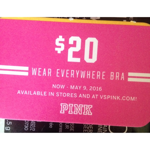 $20 Bra Coupon