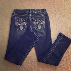 Miss Me, black, skinny jeans