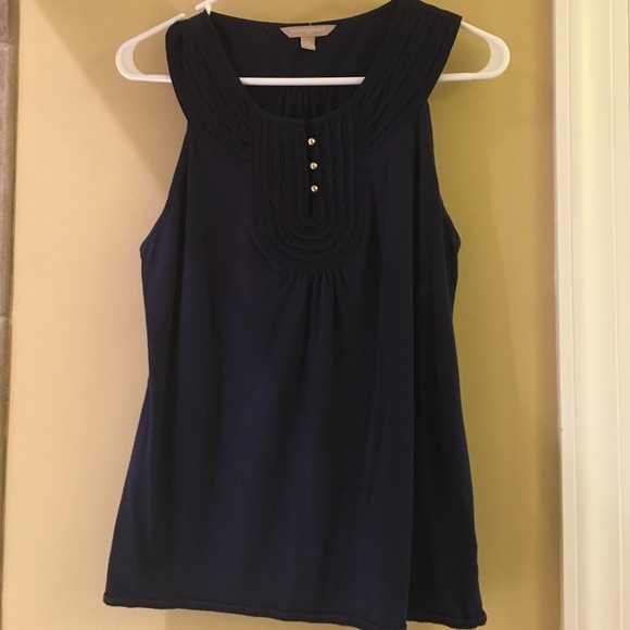 Banana republic size Small Navy tank top