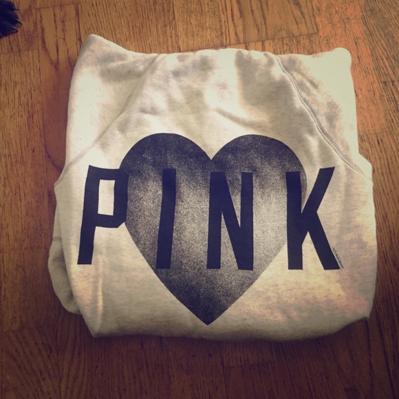 Pink VS zip up hoodie