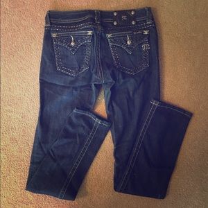 Miss Me skinny jeans, size 28