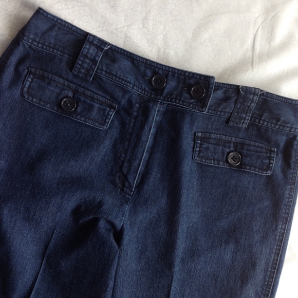 Larry Levine Denim Capris