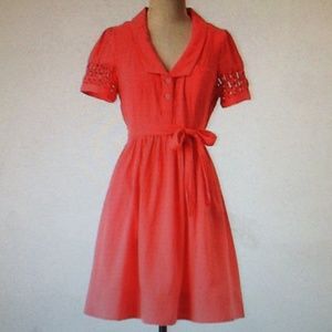 Anthropologie tiny windows dress