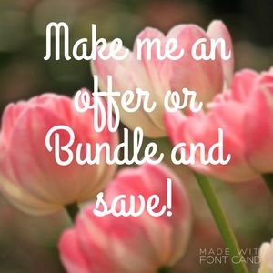 Happy to negotiate offers!