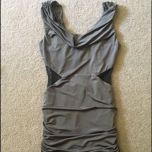 Taupe Bodycon Dress