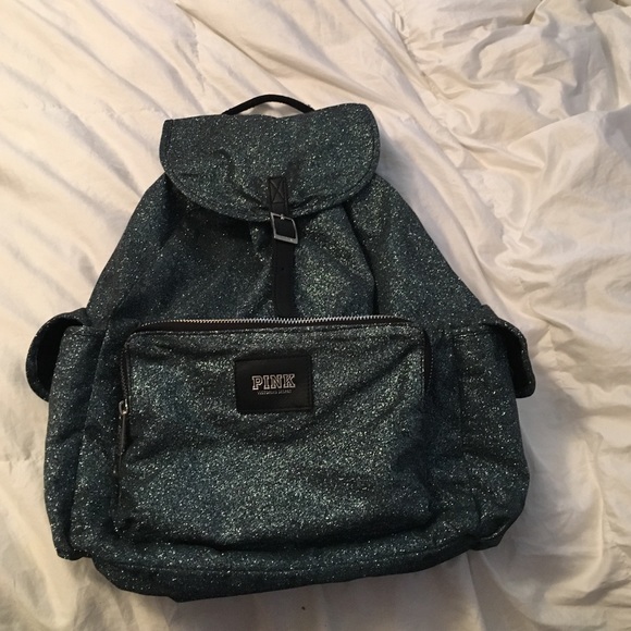Victoria secret sparkley book bag / back pack