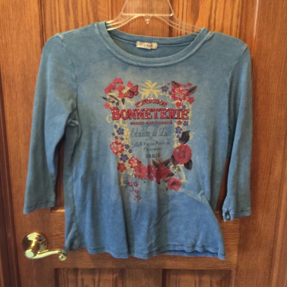 3/4 sleeve tee