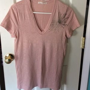 Jcrew beaded tshirt