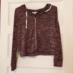 soft zip up hoodie