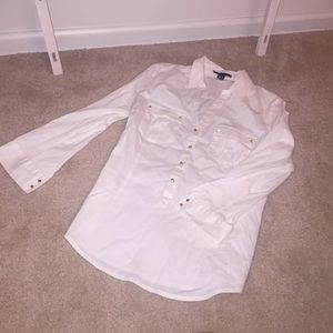 White button up