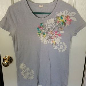 Jcrew factory floral tshirt