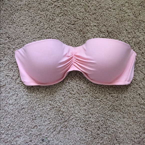 Pink Bandeau Top