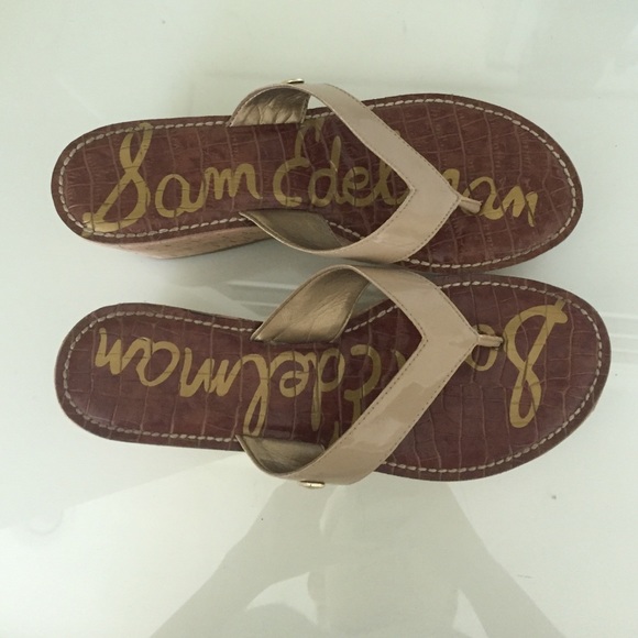 Nude Sam Edelman Wedges
