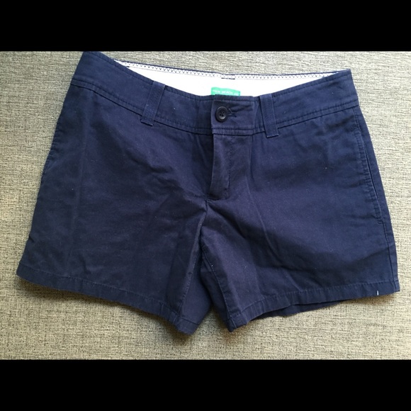 Lilly Pulitzer navy Palm Beach Shorts