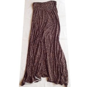 Joe B Animal Print Maxi Skirt