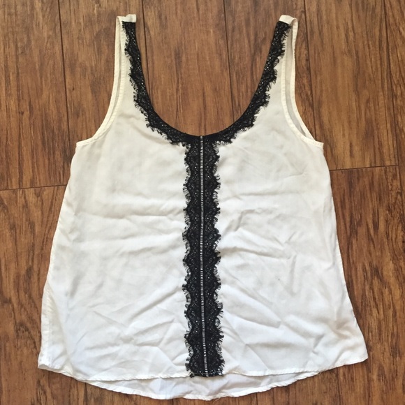 Aerie Tank with Lace Detail