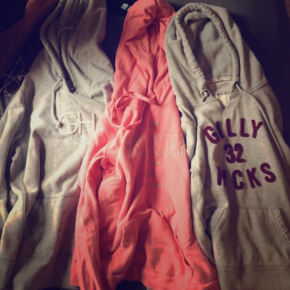 Gilly Hicks and Hollister sweaters
