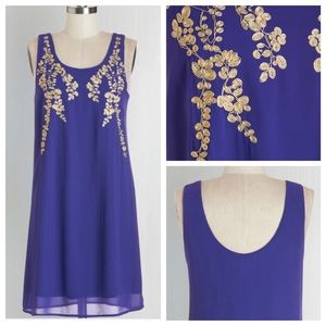 ✨NEW✨ Modcloth Indigo Dress