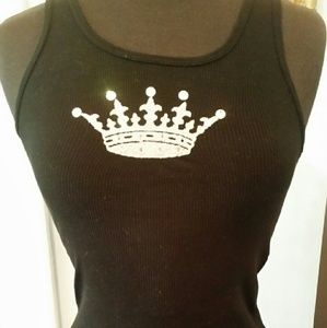 YVETTE MANDELL CROWN WITH CRYSTALS